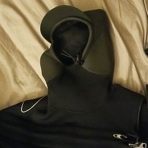 O'Neill black fullhood wetsuit